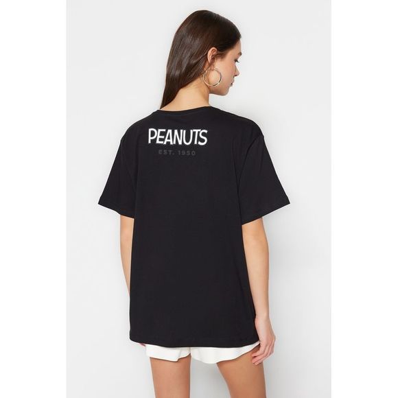 NWT Trendyol Boyfriend Crew neck Knit T-Shirt - Picture 8 of 13